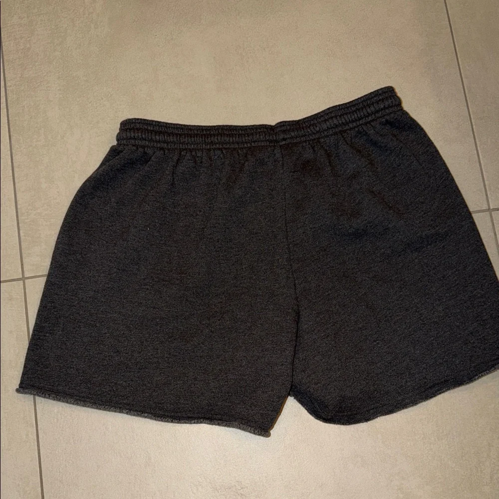 Alo Yoga Dark Grey Drawstring Shorts - Picture 4 of 5